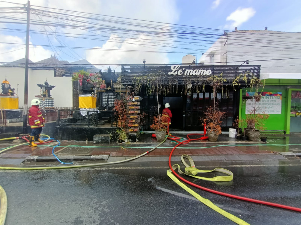 Kebakaran Ruko di Kerobokan